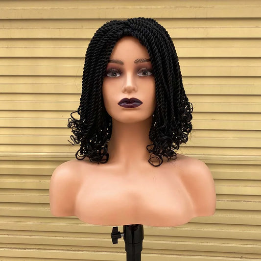 Short Bob Box Braided Wig