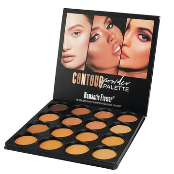 12 Coffee Color Contour Palette Makeup