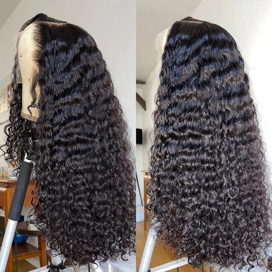 Deep Curly Wave Lace Front Wig with Baby Hair