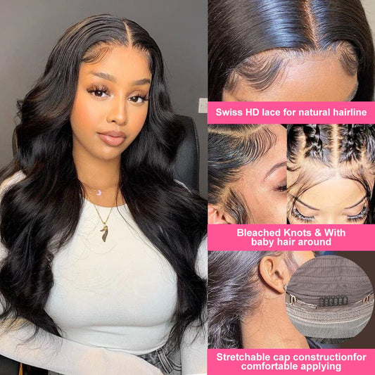 Ready To Wear Body Wave Brazilain Hair Wig