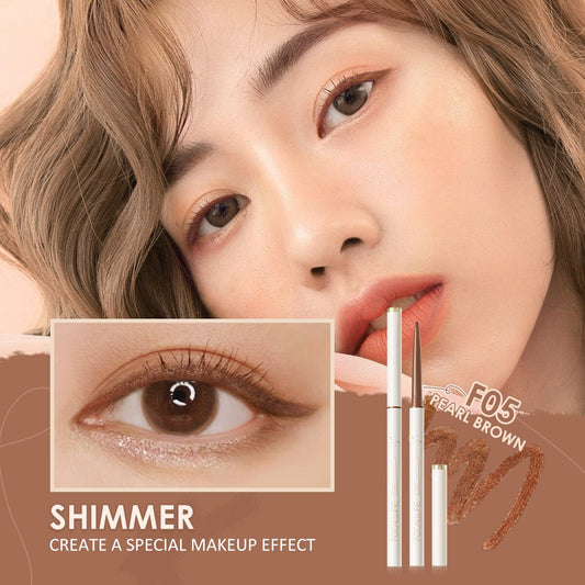 FOCALLURE Waterproof Eyeliner Gel Pencil Red Brown Ultra-slim 1.7mm Soft Easy Wear High Pigment Professional Lasting Eyes Makeup