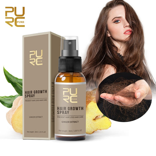 PURC New Hair Growth Spray Fast Grow Hair Oil hair loss Treatment For Thinning Hair Products Hair Care for Men Women 30ml