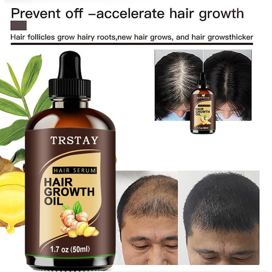 Powerful Hair Growth Oil Prevent Hair Loss Products Essence Liquid Treatment For Men And Women Repair Shampoo Hair Care 50ml