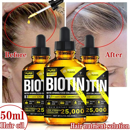 Hair Growth Oil Fast Hair Growth Products Scalp Treatments Prevent Hair Loss Thinning Beauty Hair Care for Men Women 50ml