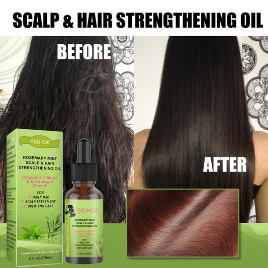 59ml Hair Strengthening Oil Effective Nourishing Rosemary Split End Care Hair Growth Oil for Daily Use Accessories