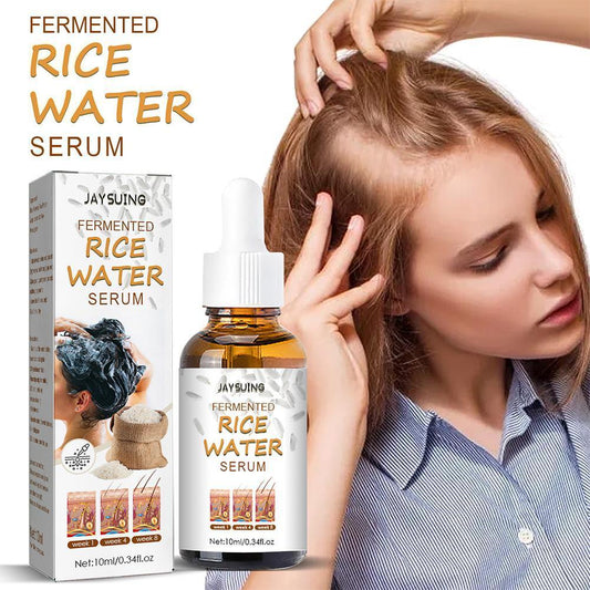 10ml Fermented Rice Water Hair Serum For Thinning Hair And Hair Loss Nourishing Hair Repair